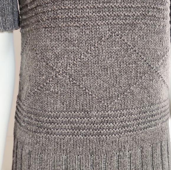 American Eagle Grey Cowl Neck Sweater - Picture 12 of 15